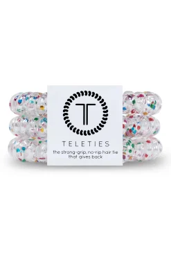 Teleties Hair Accessories-Party People 3-Pack Hair Ties