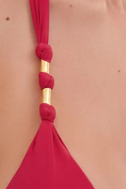 Vix Swimwear Triangle|Halter-Paula Halter Bikini Top