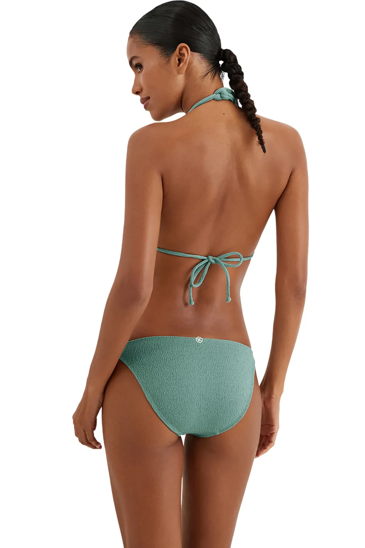 Vix Swimwear Triangle|Halter-Paula Halter Sliding Triangle Bikini Top