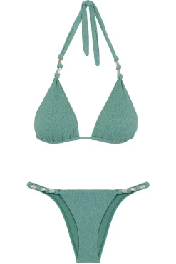 Vix Swimwear Triangle|Halter-Paula Halter Sliding Triangle Bikini Top