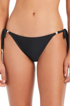 Red Carter Tie Side|Hipster-Pearl Hipster Bikini Bottom