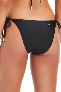 Red Carter Tie Side|Hipster-Pearl Hipster Bikini Bottom