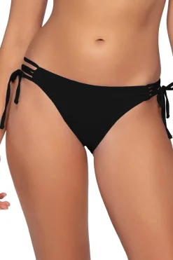 B. Swim Tie Side|Hipster-Peyton Tie Side Hipster Bikini Bottom