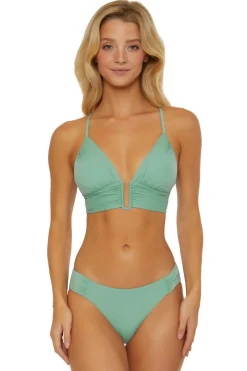 Becca by Rebecca Virtue Triangle|Bikinis-Phoebe Wire Front Bikini Top