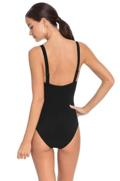 Robin Piccone Plunge|One Pieces-Plunge One Piece Swimsuit