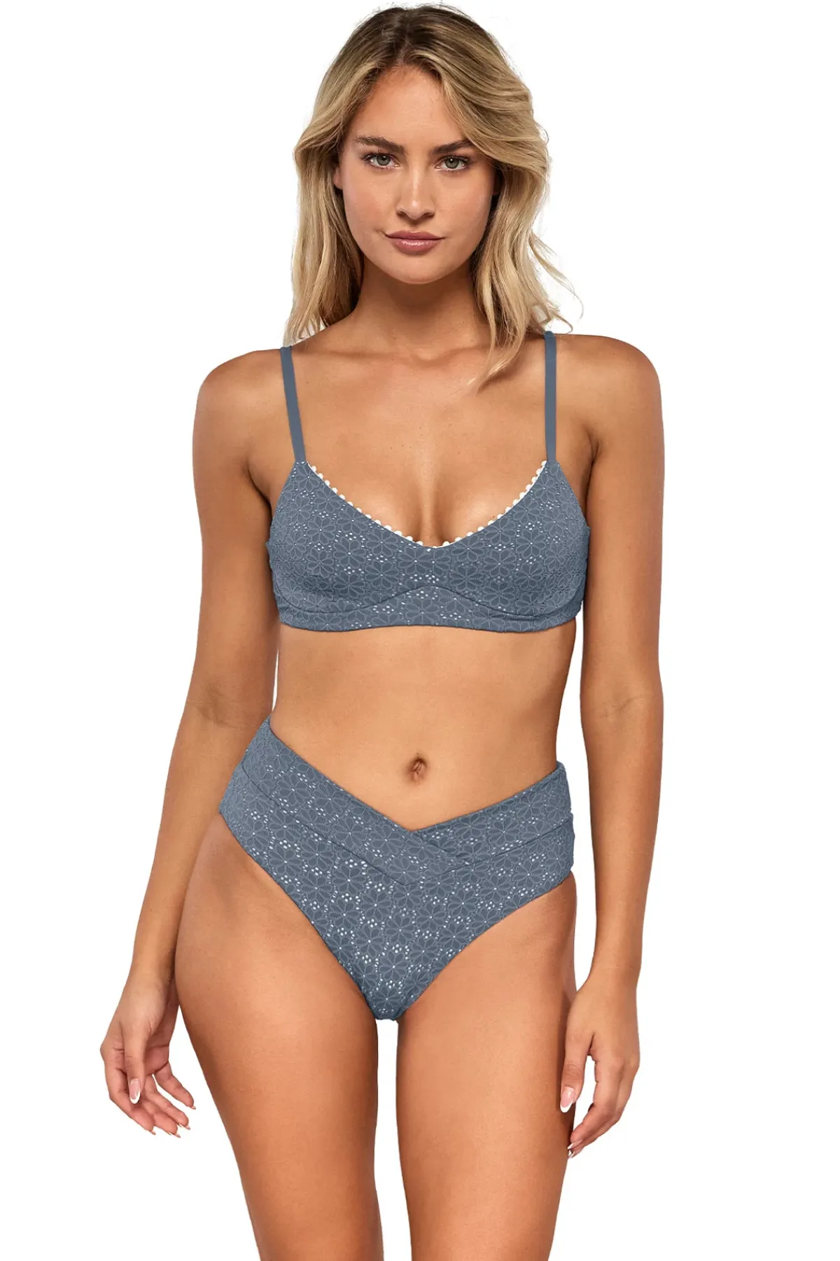 Swim Systems Bralette|Bikinis-Pom Pom Annalee Underwire Bikini Top