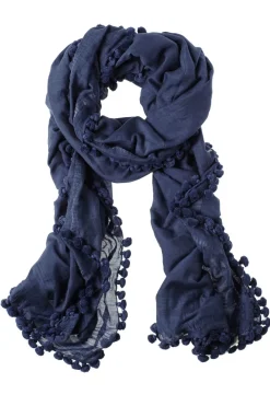 Matta Travel Accessories-Pom Pom Dupatta Scarf/Pareo