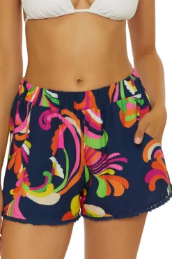 Trina Turk Bottoms-Poolside Pocket Shorts