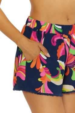 Trina Turk Bottoms-Poolside Pocket Shorts