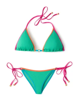 Summerful Triangle|Halter-Positano Triangle Bikini Top