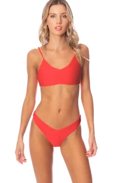 Maaji Bralette|Bikinis-Praia Reversible Bralette Bikini Top