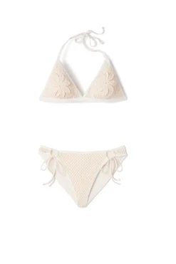 Robin Piccone Tie Side|Hipster-Pua Crochet Tie Side Hipster Bikini Bottom