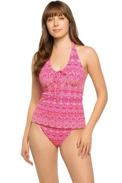 Tommy Bahama Halter|Tankinis-Reversible Tankini Top