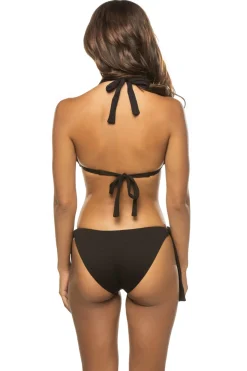 MaxSwim Triangle|Halter-Riley Textured Halter Top