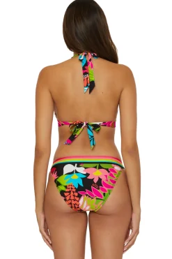 Trina Turk Triangle|Halter-Ring Halter Bikini Top