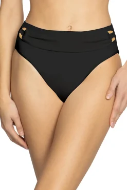 Robin Piccone High Waist|Bikinis-Ring High Waist Bikini Bottom