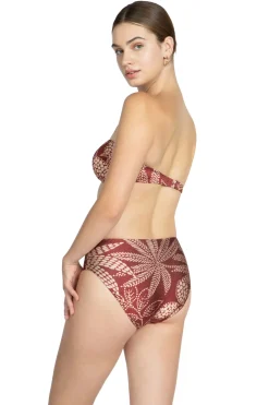 Robin Piccone Bandeau|Bikinis-Romy Twist Bandeau Bikini Top