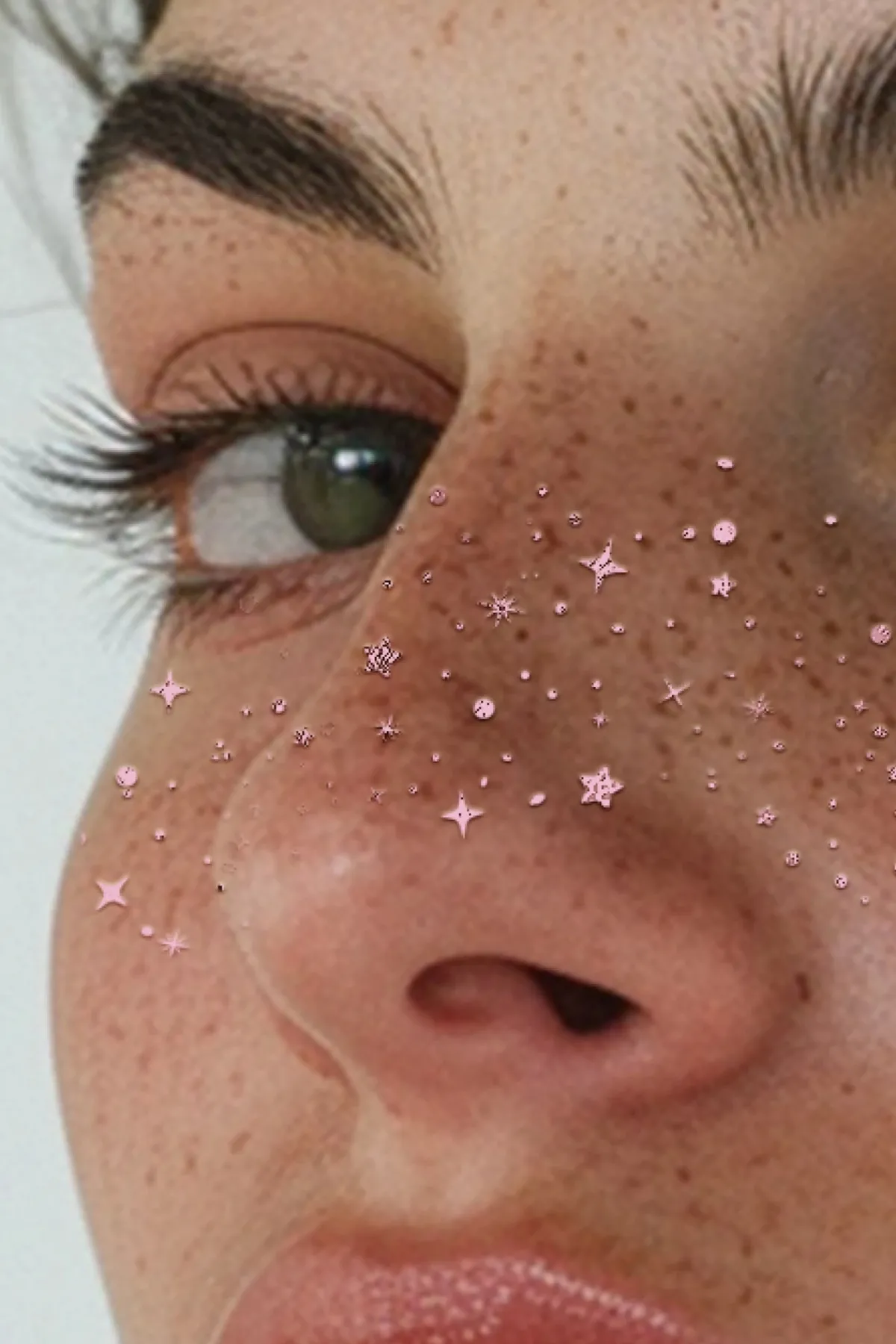 Fazit Beauty / Wellness-Rose Gold Glitter Freckles Makeup Patches
