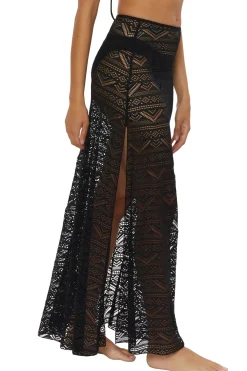 Becca by Rebecca Virtue Bottoms-Rose Maxi Skirt