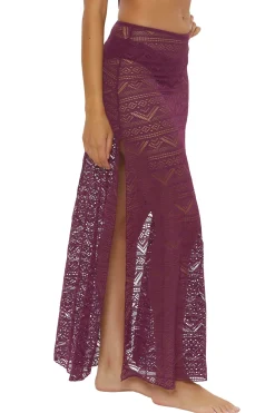 Becca by Rebecca Virtue Bottoms-Rose Maxi Skirt