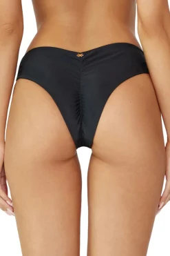 PQ Swim Brazilian / Cheeky|Bikinis-Ruched Brazilian Bikini Bottom