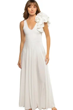 Maygel Coronel Sundresses-Ruffle Maxi Dress