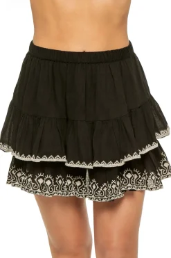 Elan Matching Sets|Bottoms-Ruffle Skirt