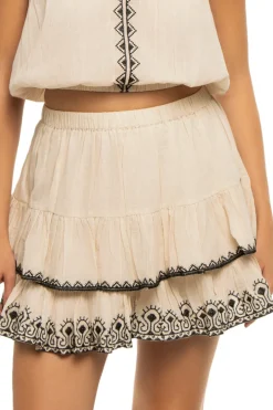 Elan Matching Sets|Bottoms-Ruffle Skirt