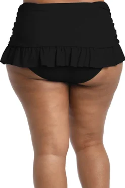La Blanca Skirted|Bikinis-Ruffle Skirted Bikini Bottom