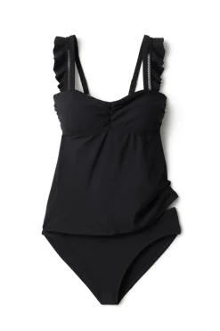 Beyond Control Tank|Tankinis-Ruffle Strap Tankini Top