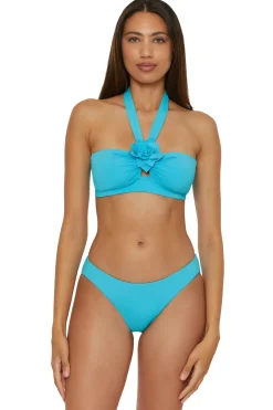 Becca by Rebecca Virtue Halter|Bandeau-Rylee Bandeau Bikini Top