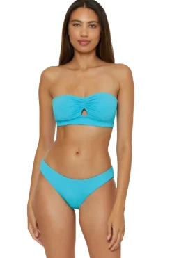 Becca by Rebecca Virtue Halter|Bandeau-Rylee Bandeau Bikini Top