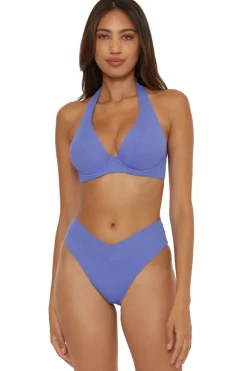 Becca by Rebecca Virtue Halter|Bikinis-Sabrina Underwire Halter Bikini Top (D+ Cup)