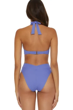 Becca by Rebecca Virtue Halter|Bikinis-Sabrina Underwire Halter Bikini Top (D+ Cup)