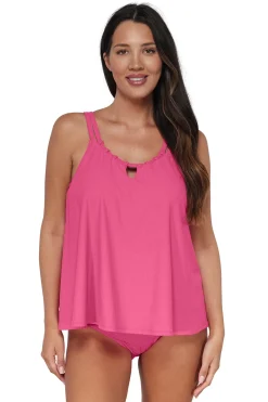 Pacifica by Sunsets High Neck|Tank-Sadie High Neck Tankini Top