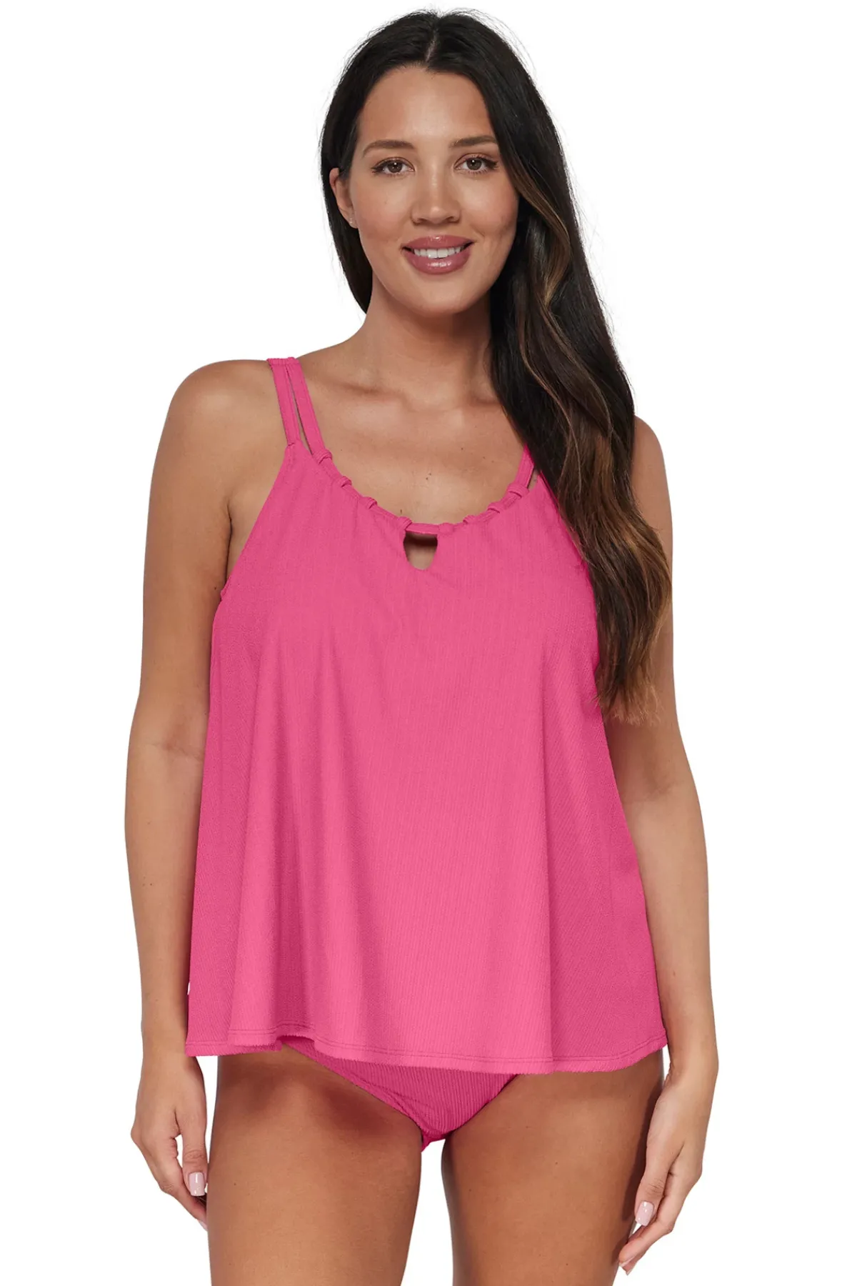 Pacifica by Sunsets High Neck|Tank-Sadie High Neck Tankini Top