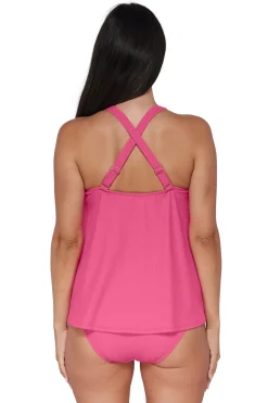 Pacifica by Sunsets High Neck|Tank-Sadie High Neck Tankini Top