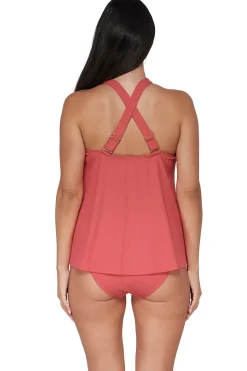 Pacifica by Sunsets High Neck|Tank-Sadie Tankini Top