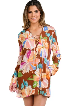 La Blanca Tunics-Saharan Sands Long Sleeve Tunic