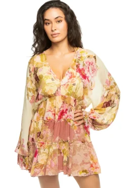 Hemant & Nandita Sundresses-Sama Long Sleeve Mini Dress
