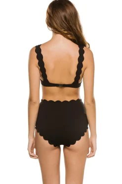 Marysia Bikinis-Santa Clara Scallop Bikini Top