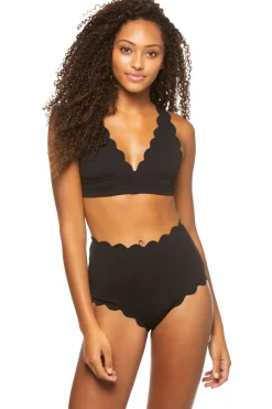 Marysia Bikinis-Santa Clara Scallop Bikini Top