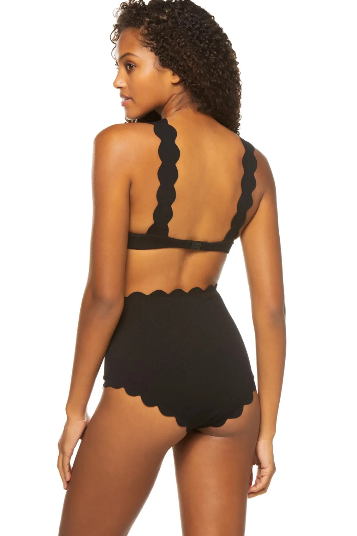 Marysia Bikinis-Santa Clara Scallop Bikini Top
