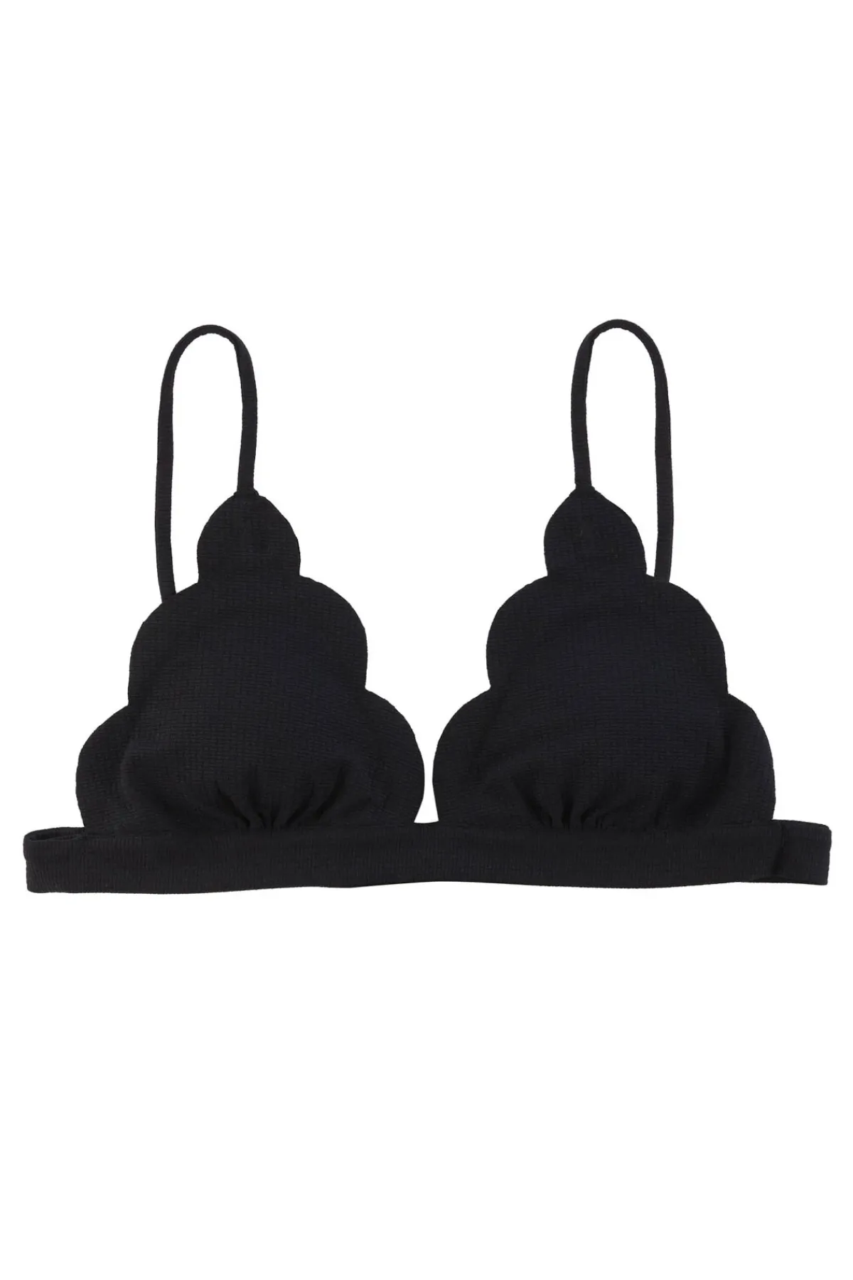Marysia Bralette|Triangle-Santa Clara Scallop Bralette Bikini Top