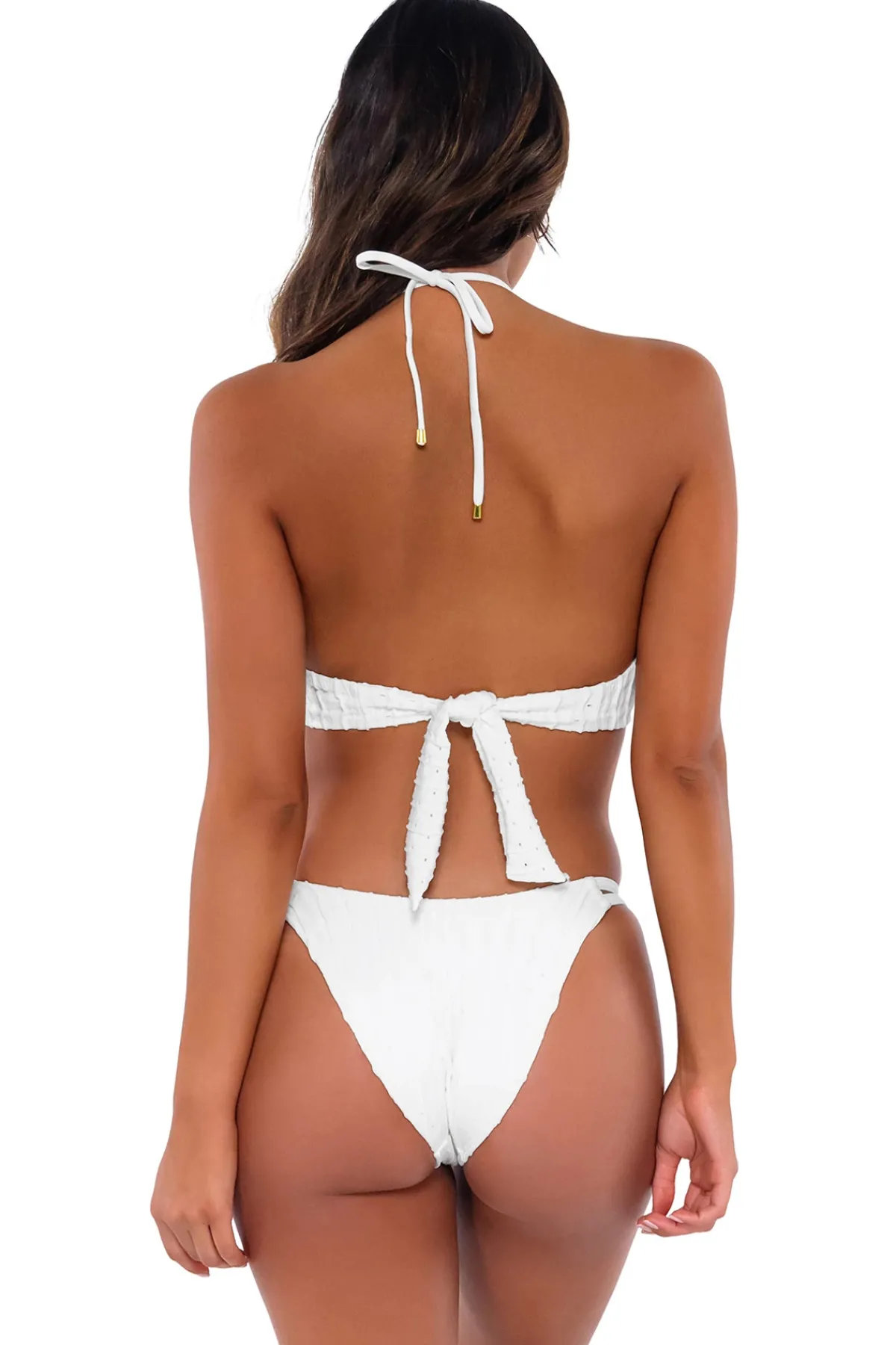 B. Swim Halter|Bandeau-Sasha Bandeau Bikini Top