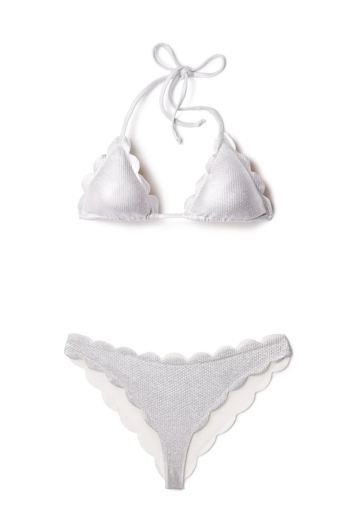 Marysia Hipster|Bikinis-Scallop Hipster Bikini Bottom