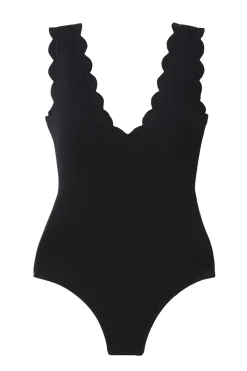 Marysia Tank|One Pieces-Scallop One Piece Swimsuit