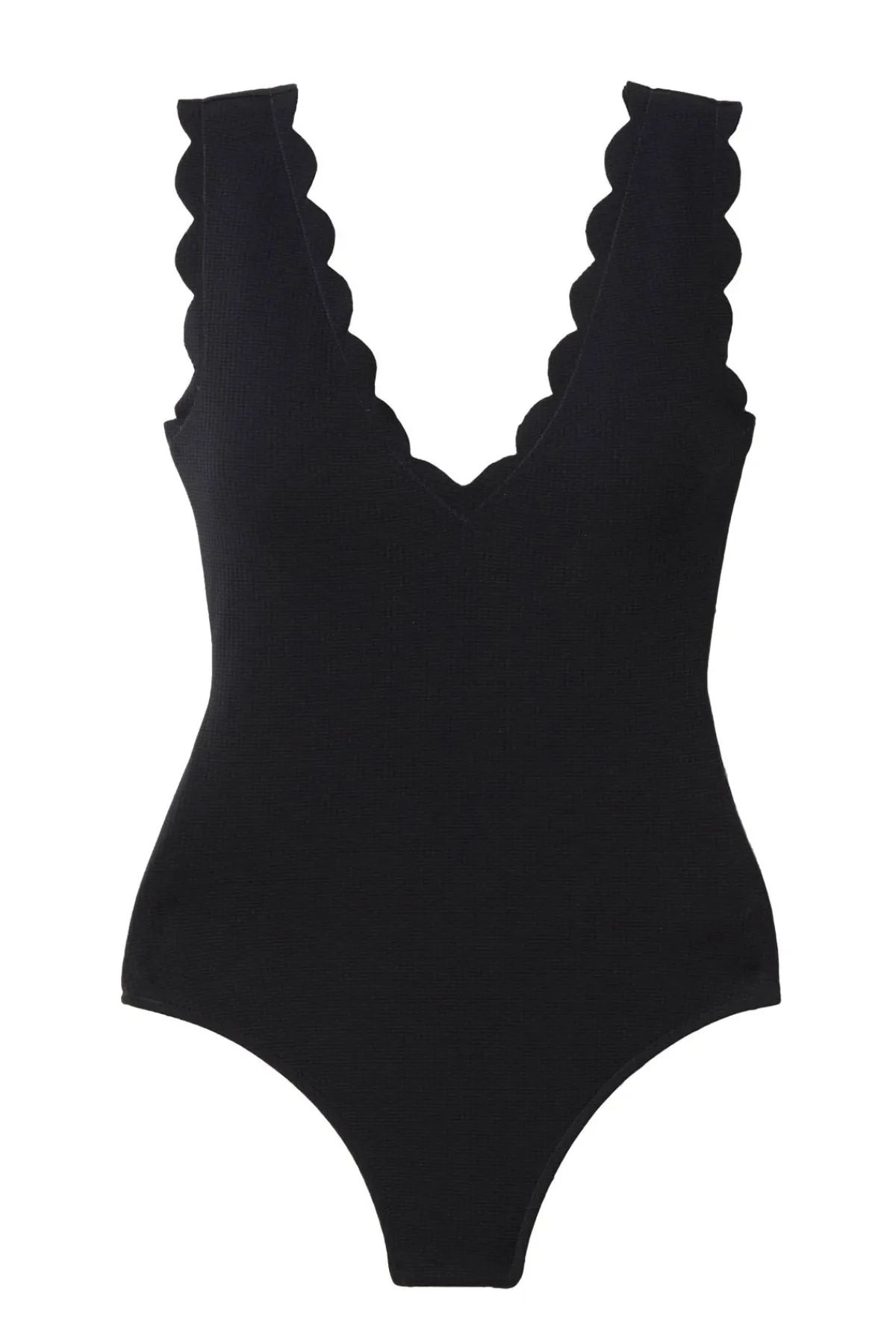Marysia Tank|One Pieces-Scallop One Piece Swimsuit