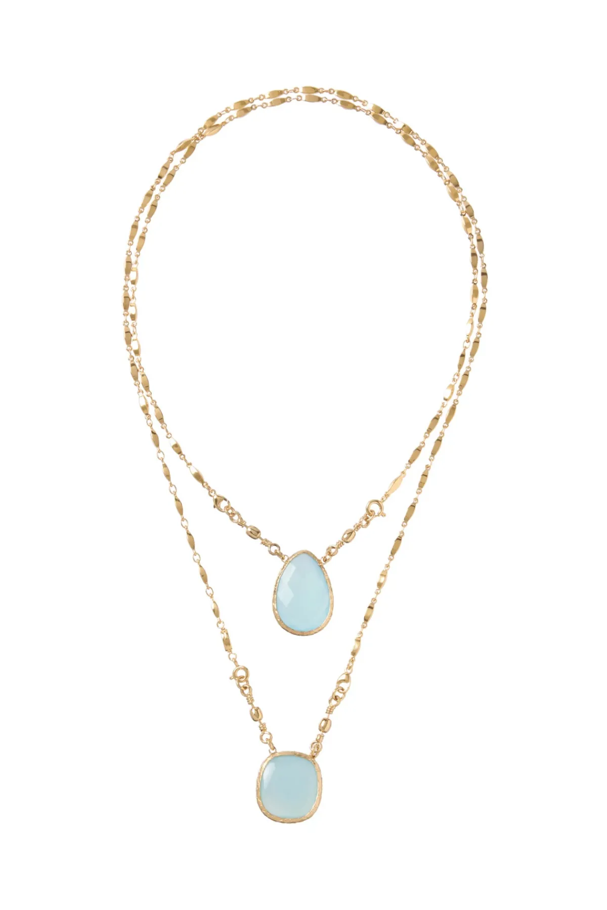 Gas Bijoux Jewelry-Scapulaire Serti Necklace