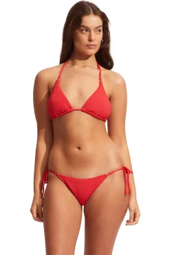 Seafolly Triangle|Halter-Sea Dive Sliding Triangle Bikini Top